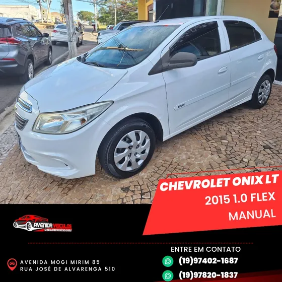 Chevrolet Onix 1.0 Mpfi Lt 8v Flex 4p Manual
