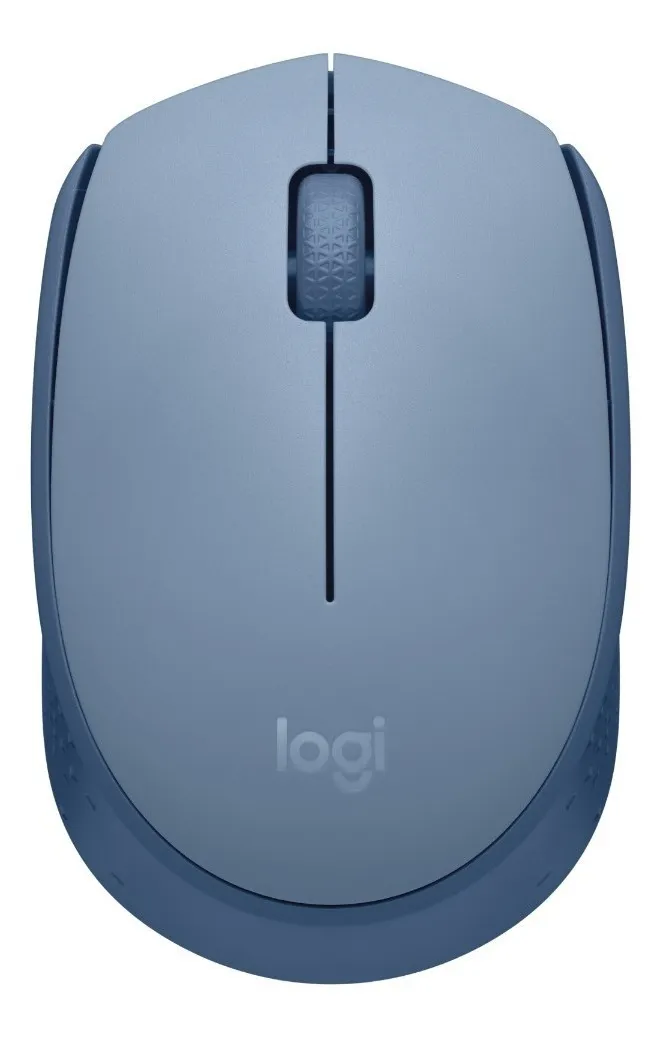 Mouse Sem Fio M170 Com Pilha Azul-acinzentado Logitech