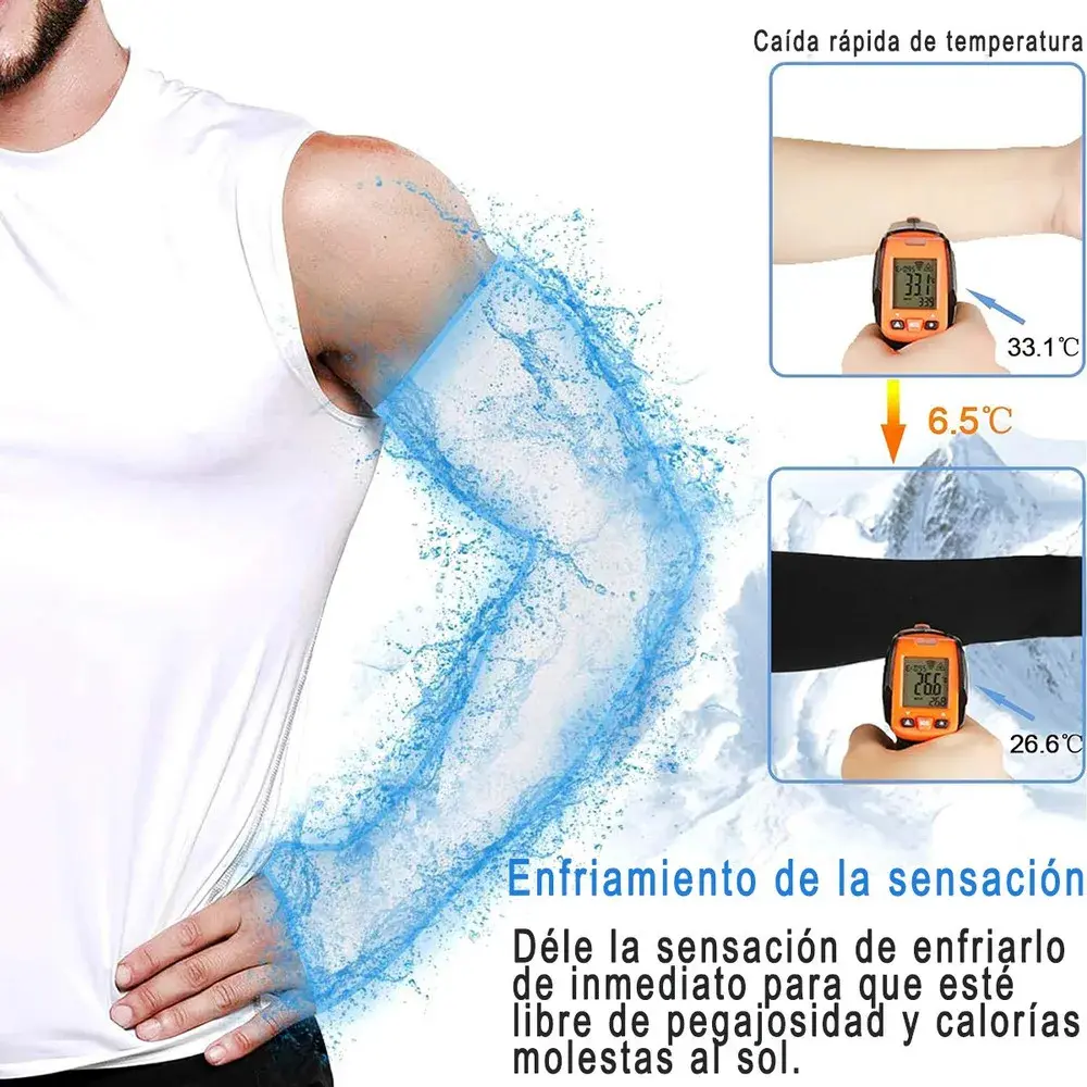 Mangas De Proteção Solar Uv Para Condução, 10 Pares — foto 4