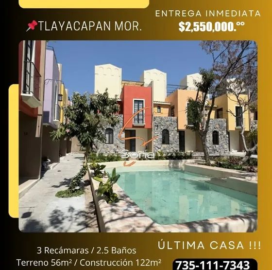 Casa En Tlayacapan Morelos 