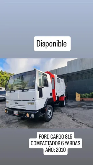 Ford Cargo 815 Compactadora De Basura 6 Yardas