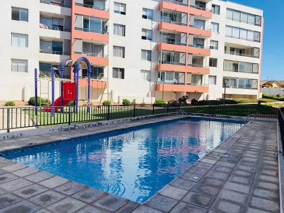 Dpto En Venta En Condominio, 3 Dorm, 2 Bañ Y Estac.