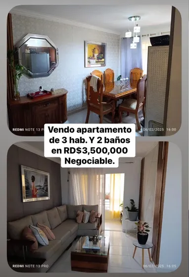 Apartamento En Residencial Cerrado De Oportunidad.