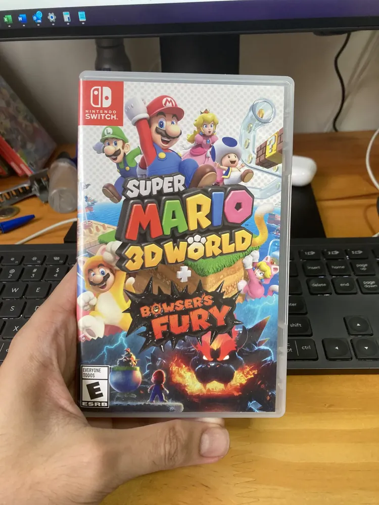 Super Mario 3d World + Bowsers Fury Switch Midia Fisica | MercadoLivre