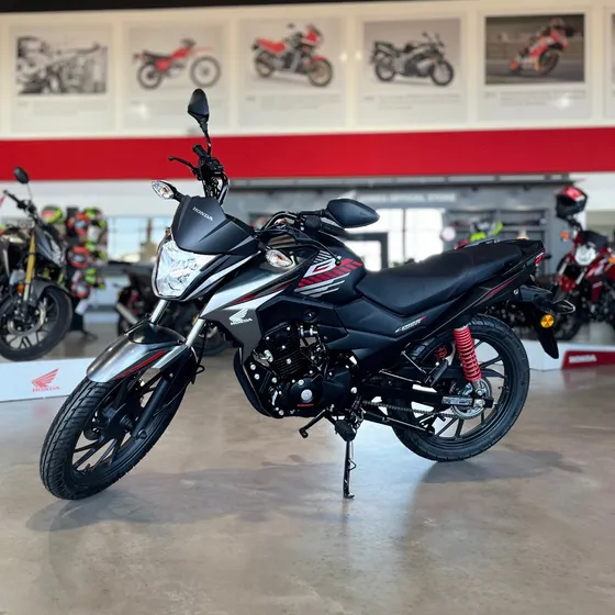 Honda Cb 125 Dlx Deluxe Naked Gris Cb125 0km 2025 De Titta
