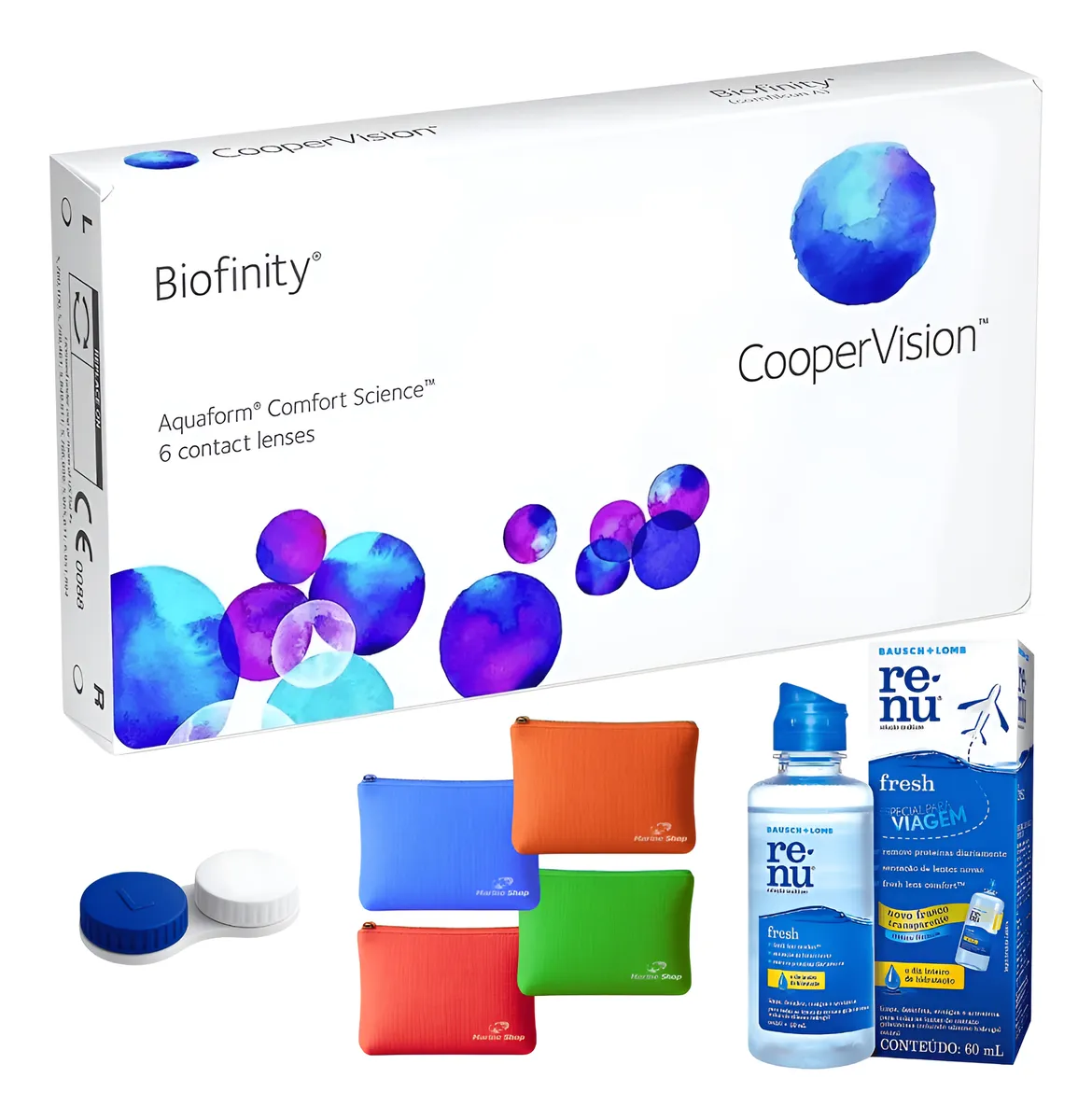 Lente de Contato Biofinity CooperVision