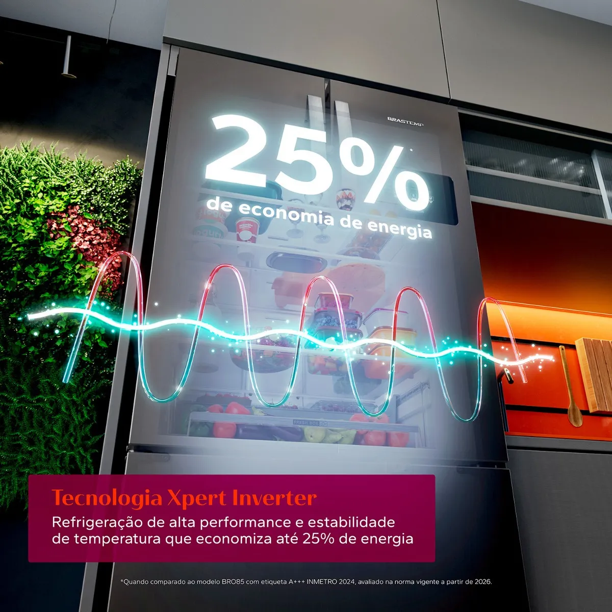 Geladeira Brastemp Frost Free French Door Preta - Bro85me Preto - Imagem 2