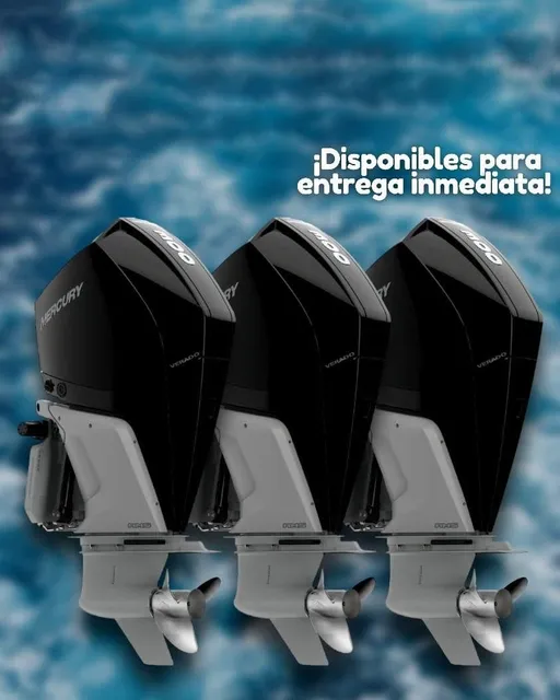 Tripleta De Motores Mercury Verado V8 300hp Lv2831