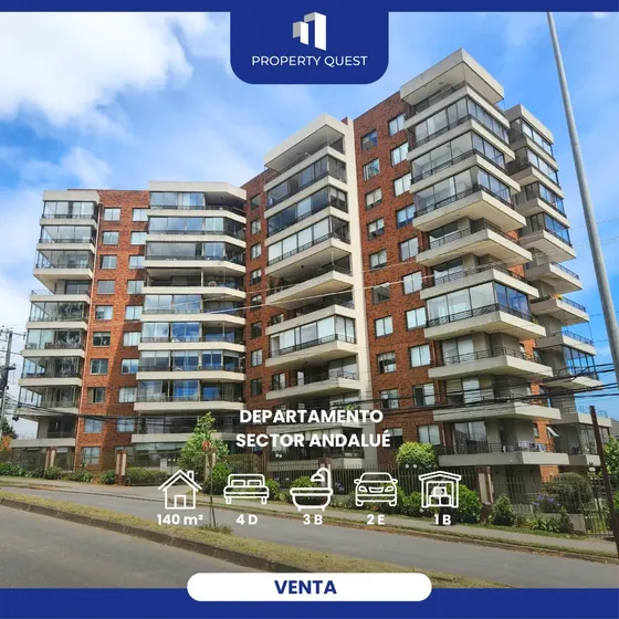 Venta Depto 4d+3b Frente Colegio Aleman Andalue