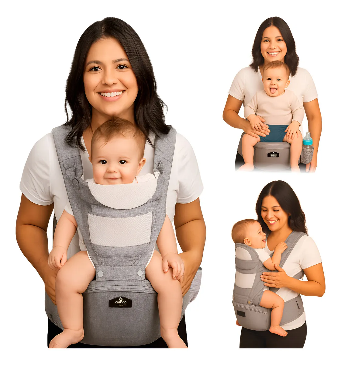 Canguru para Bebê Aiebao Flip Advanced