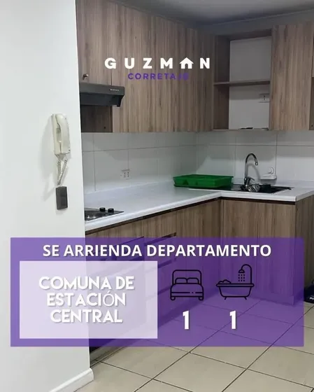 Departamento En Arriendo Estación Central 1d 1b