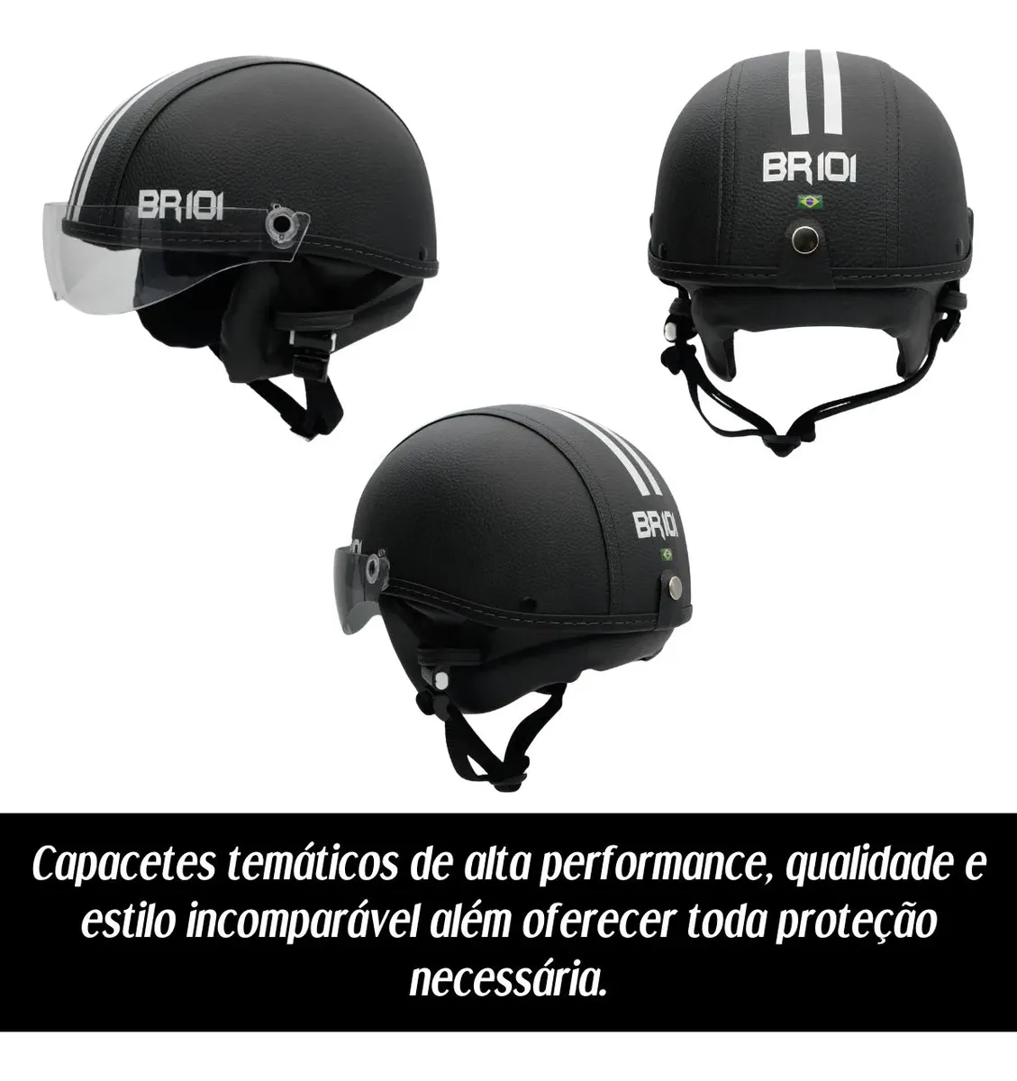 Capacete Coquinho Scooter Bike Moto Elétrica Viseira Cristal — foto 7