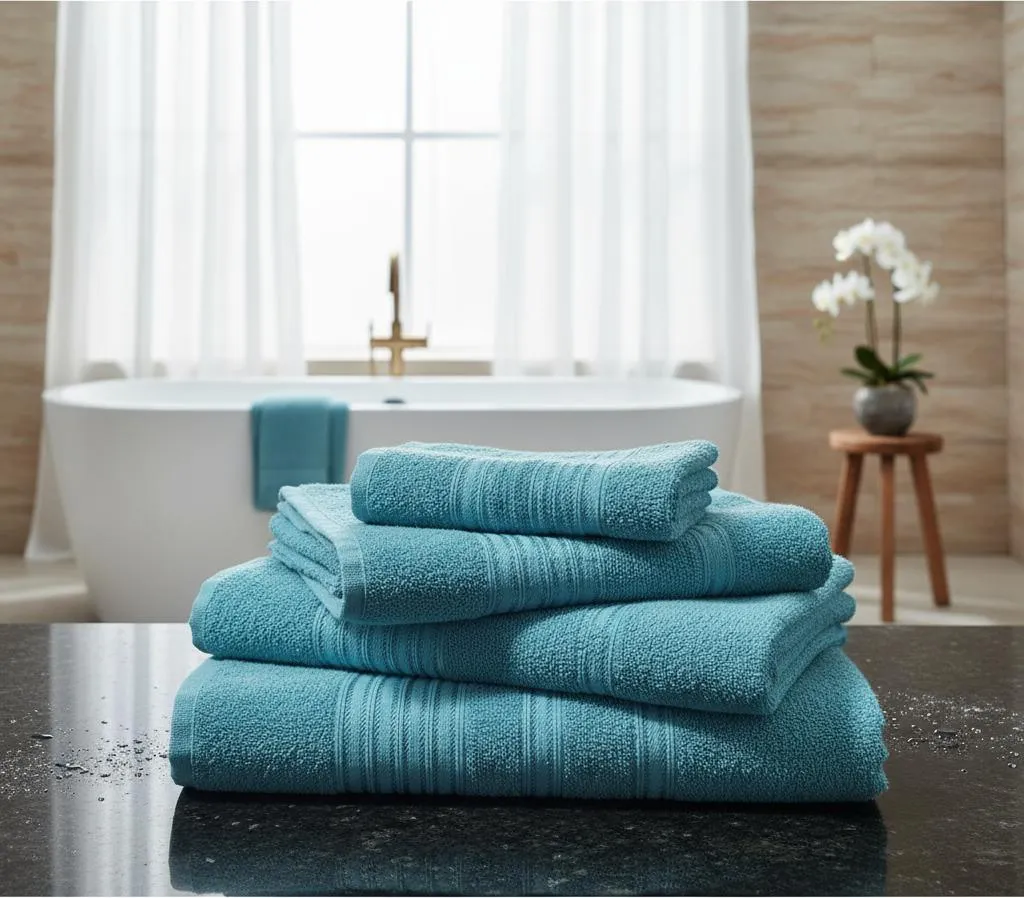 Kit C/ 5 Toalha De Banho Gigante 80x1,50 Atacado+cor-sortida Multicolorido Lisa - Imagem 2