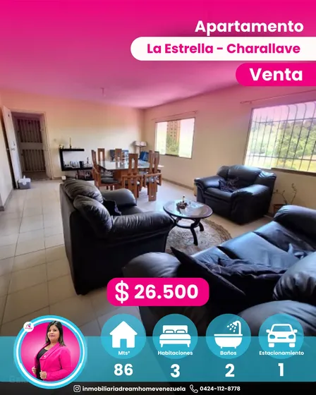Apartamento En Vent La Estrella - Charallave