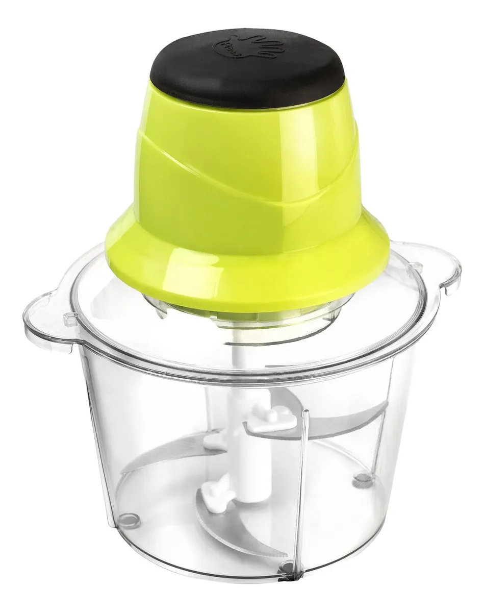 Picatodo Eléctrico Triturador Alimentos Carne Verdura Frutas Color Verde 120v