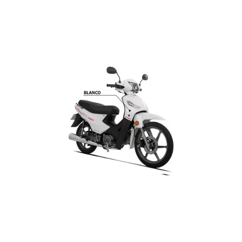 Motomel Blitz 110 Plus Luces Led Usb Alarma De Fabrica