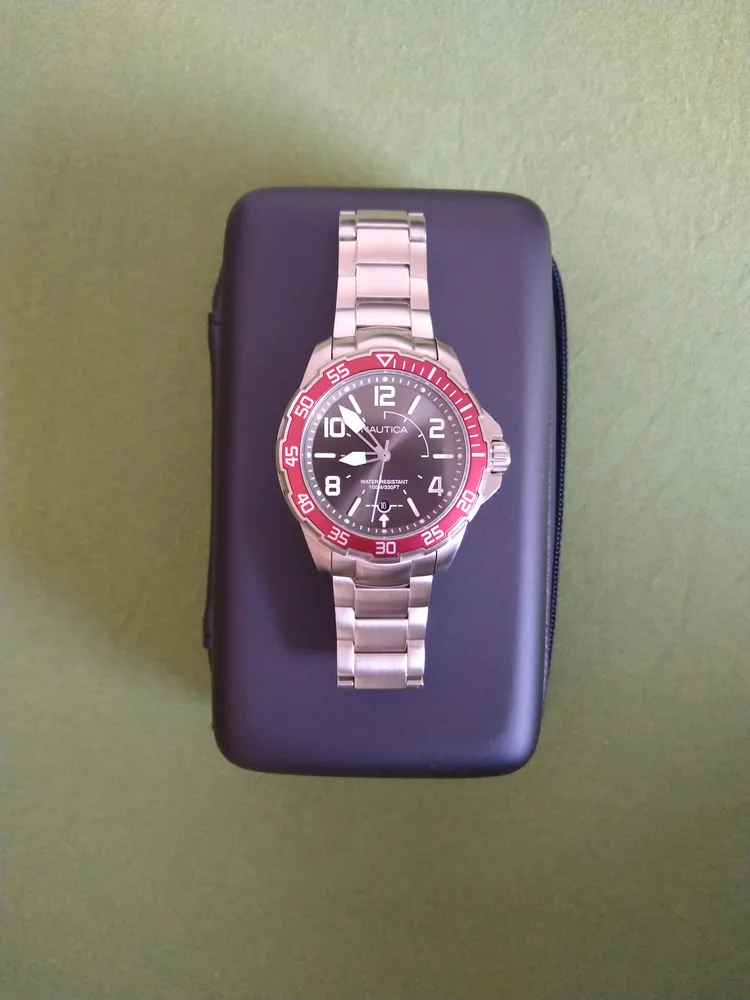 Nautica NAPHST005 Orologio da Polso, Uomo