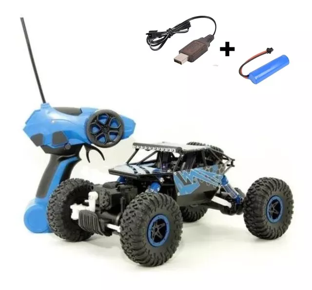 Carro Controle Remoto Monster Truck Recarregável - Polibrinq - Ideal  Presentes