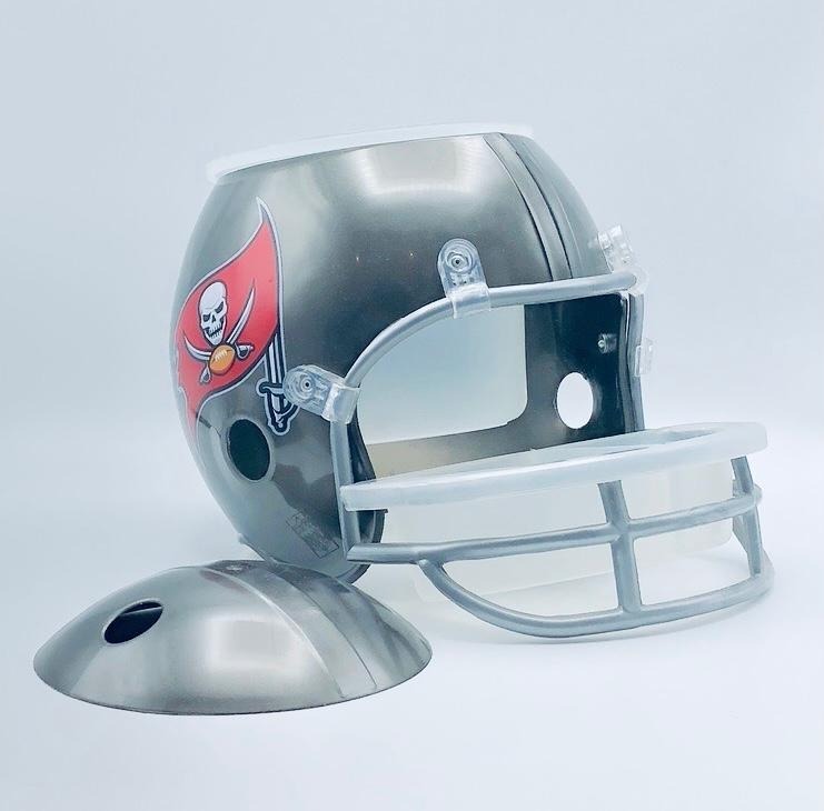 Botanero Diseño Casco Nfl Football Tampa Bay Buccaneers | Mercado Libre