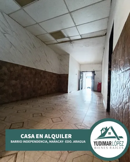Amplia Casa En Alquiler, Ubicada En El Barrio Independencia, Maracay- Edo. Aragua