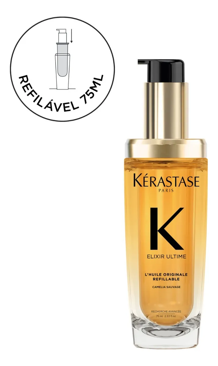 Óleo Capilar Elixir Ultime L'Huile Originale 75ml Kérastase - Imagem 3