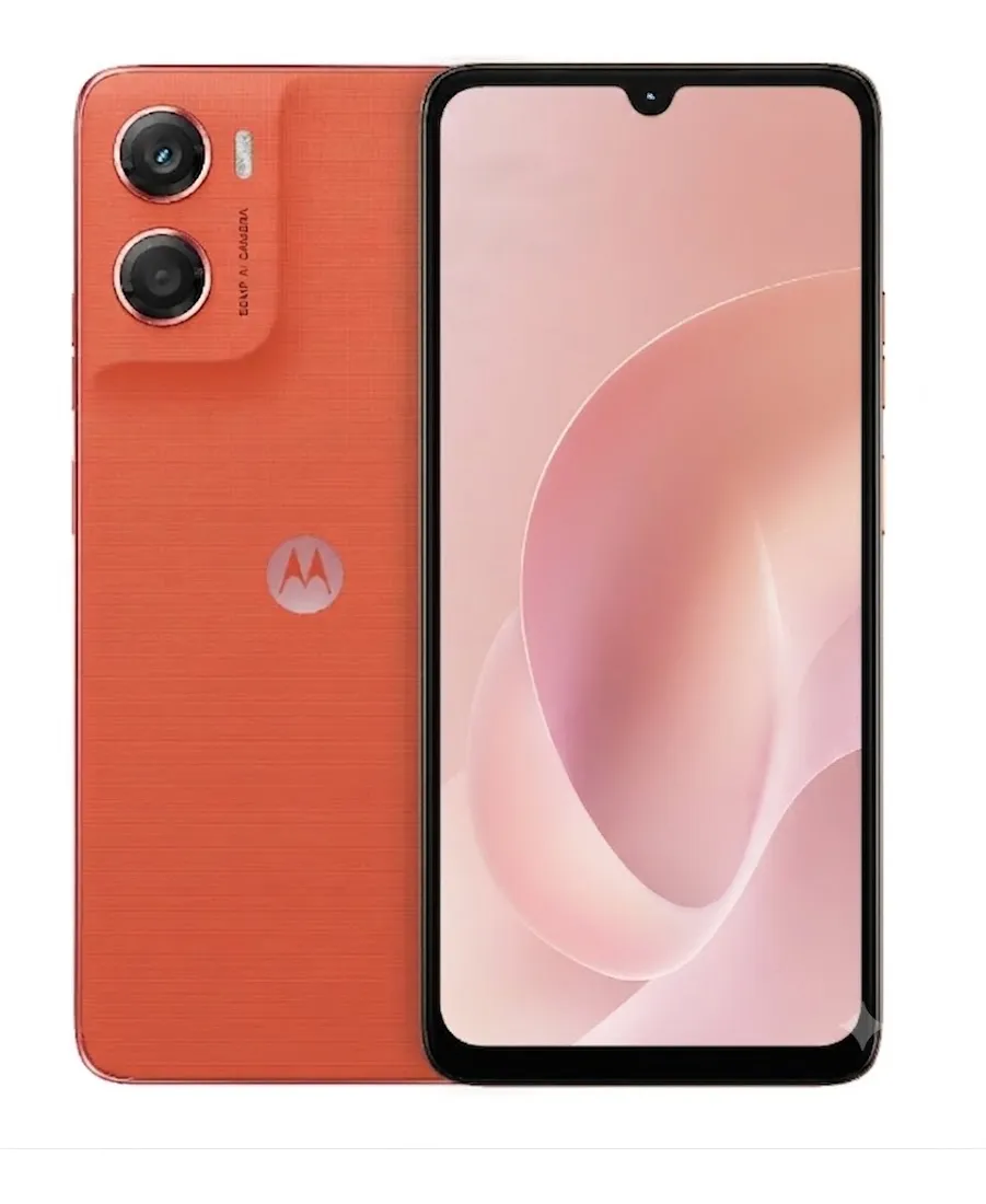 Smartphone Motorola Moto G06 128GB — laranja, 4GB RAM
