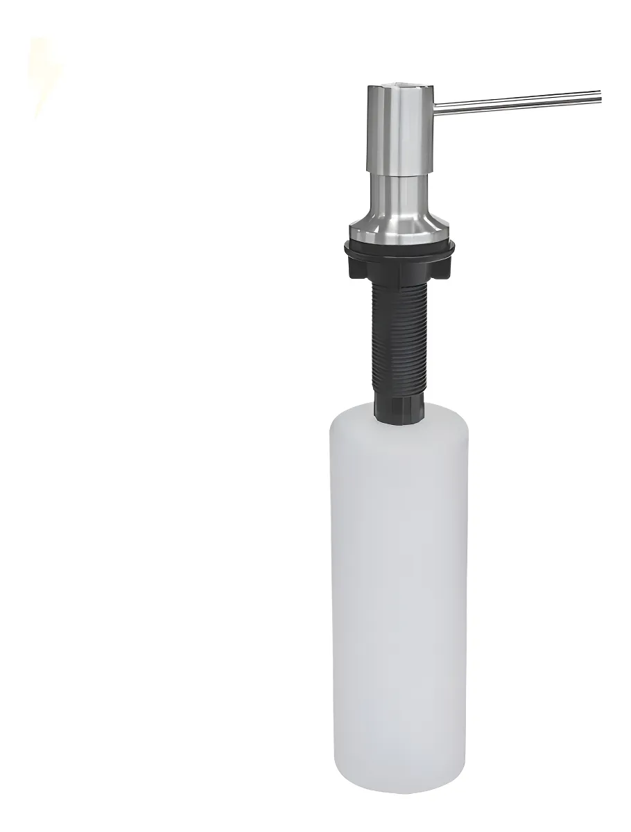 Dosador De Sabão Tramontina Em Aço Inox Com Recipient - Imagem 2