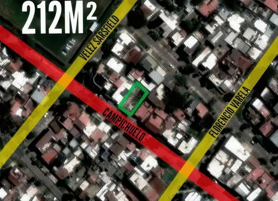 Terreno En Venta - 212m2 - Avellaneda