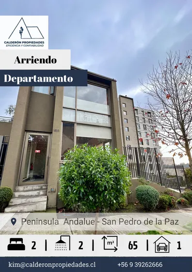 Arriendo Espectacular Departamento En Peninsula De Andalué 