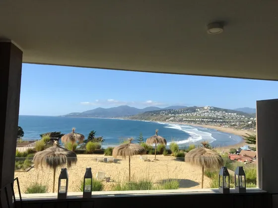 Espectacular Departamento En Primera Linea, Maitencillo !