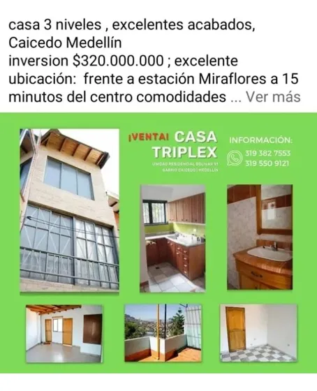 Inversión Casa Medellin