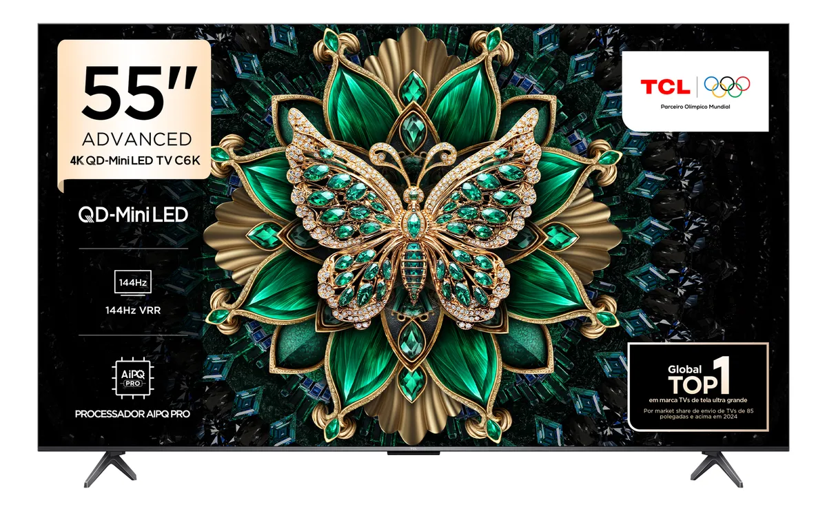 Tcl 4k Qd-mini Led Tv 55 C6k Google Tv