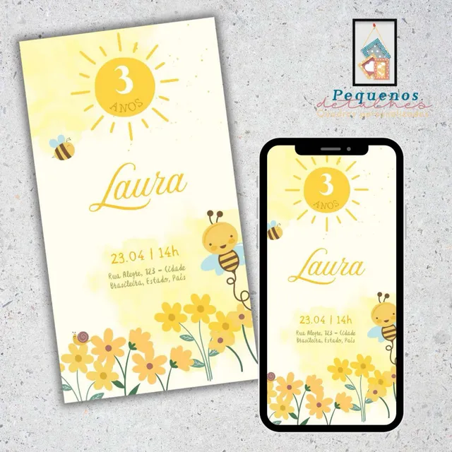 Convite Digital Personalizado! Escolha O Tema E Vamos Criar!