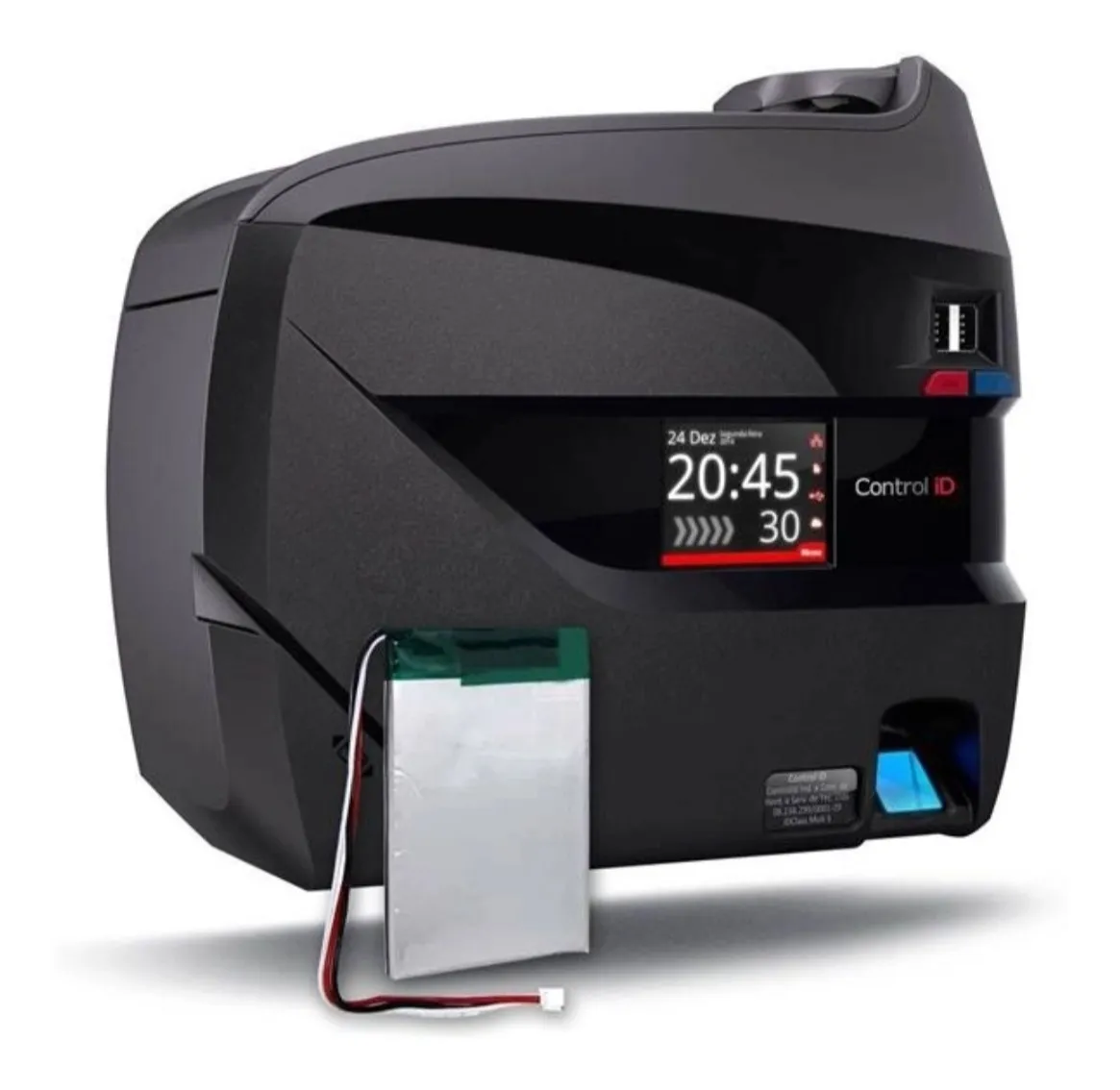 Bateria Nobreak Para Relogio De Ponto Control Id Rep Idclass