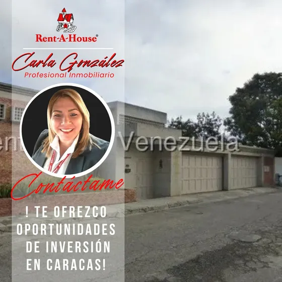 Carla Gonzalez Casa En Venta En La Urbanizacion Prados Del Este Mls #25-15185 Sc