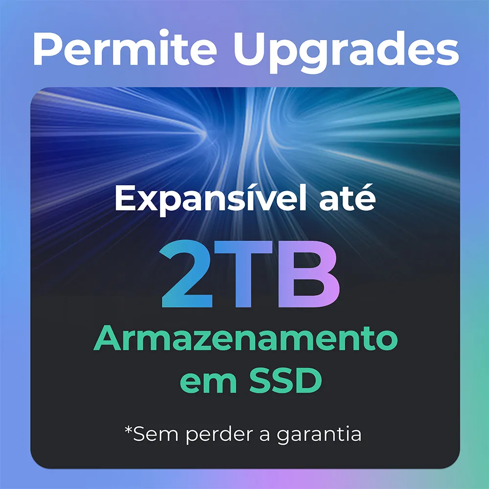 Notebook Positivo Vision C15m Intel Celeron N4500 Windows 11 Home 4gb Ram 128gb Emmc Tela 15 Full Hd Ips Antirreflexo - Minitela E Tecla Copilot - Permite Upgrade De Memória Ssd - Cinza - Imagem 4