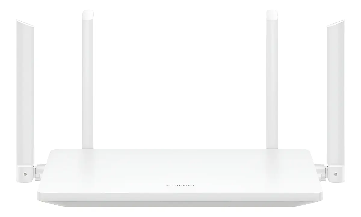 Roteador Huawei Wifi Ax1 Wifi 5 1200 Mbps De Banda Dupla Diagnóstico De Wi-fi Visualizado 4 Portas Gigabit Ethernet Branco