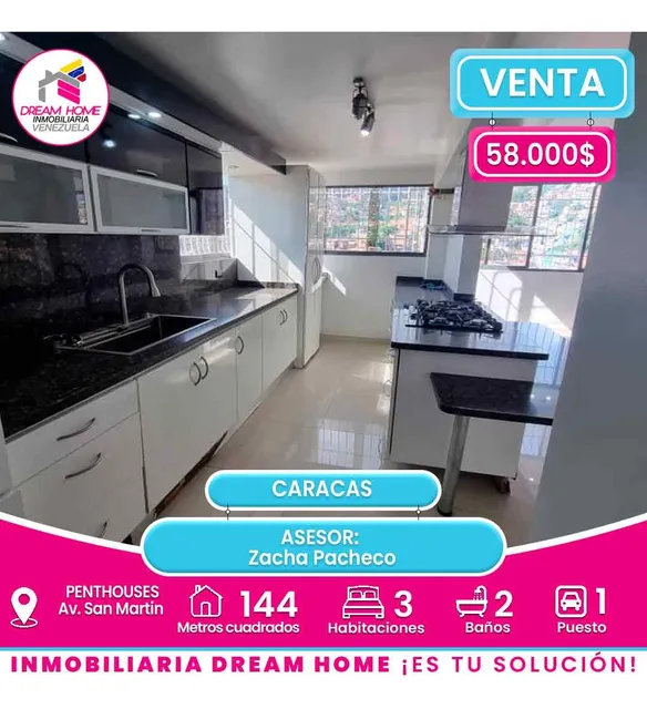Penthouses En Venta  Av. San Martin - Caracas