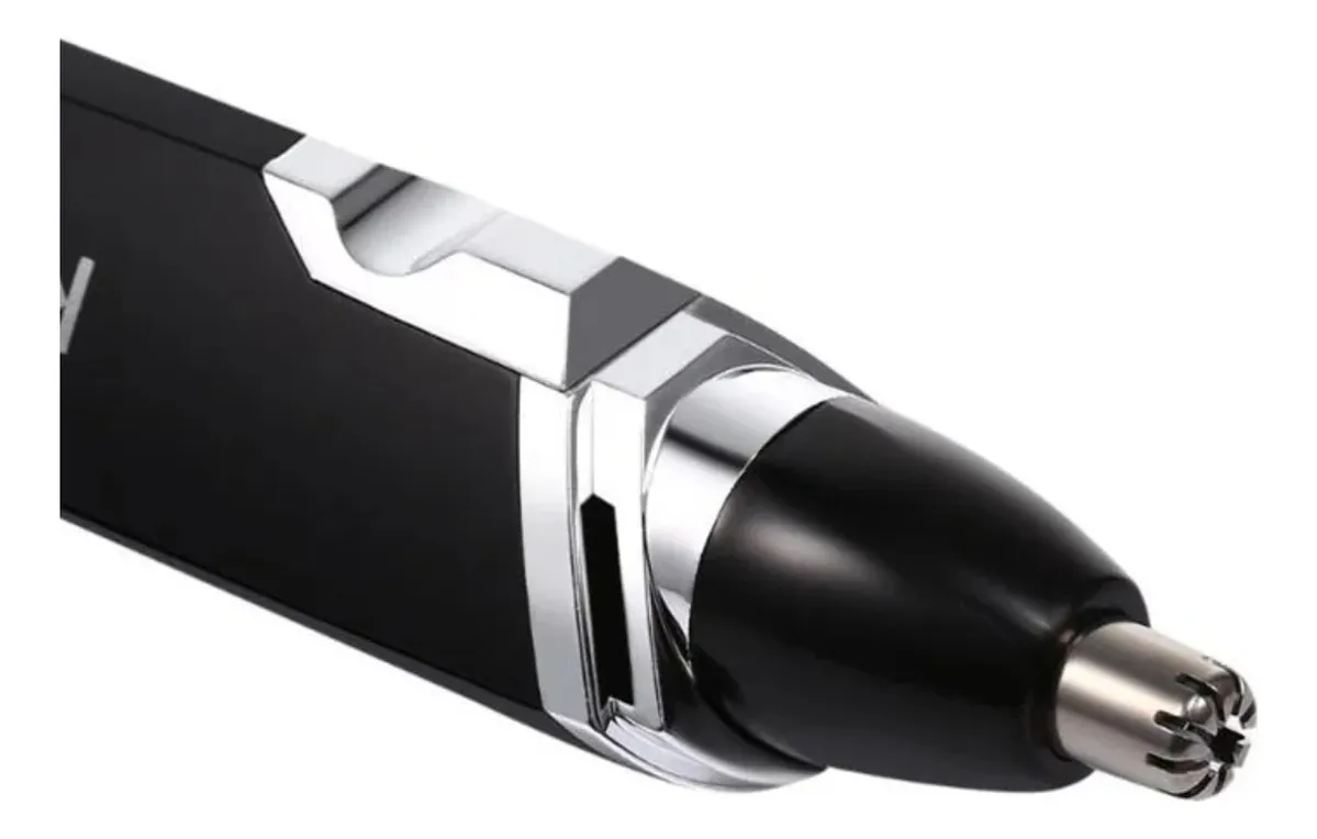 Aparador De Pelos Kemei KM-6512 Nariz Orelha Lâmina Rotativa Lavável - Imagem 3