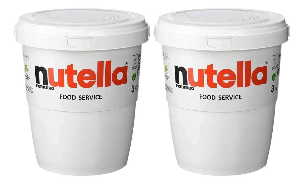 Kit 2 Nutella De 3kg - Creme De Avelã — imagem 3