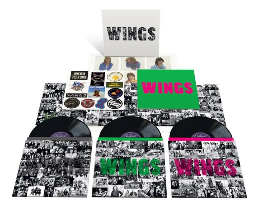 Paul Mccartney - Wings . 3 Lp's Vinyl - Importado Edición Limitada