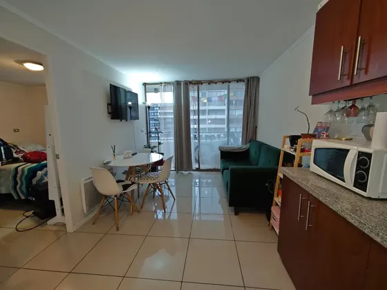 1 Dormitorio, Amplia Terraza,con Bodega, Metro Bustamante