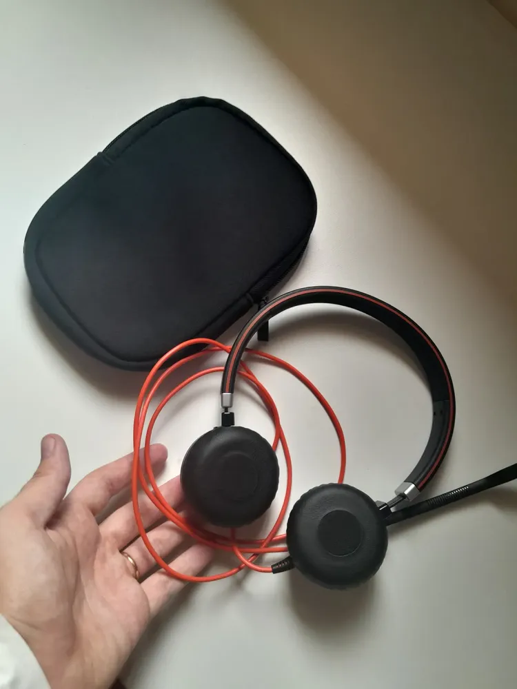 Headset Jabra Evolve 40 MS Duo 6399-823-109 USB preto com luz LED