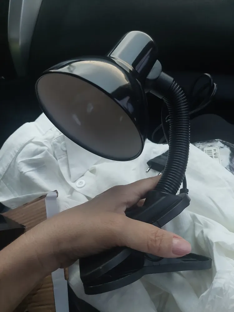 Luminaria De Mesa Garra Orientavel E27 Estudo Leitura - Imagem 3