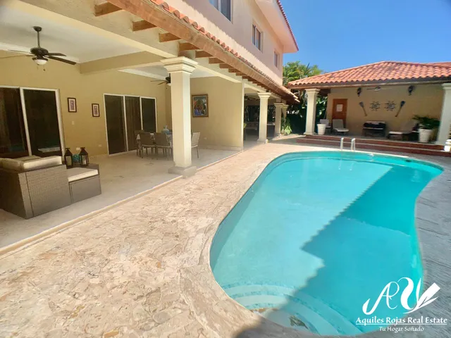 Villa Amueblada En Juan Dolio