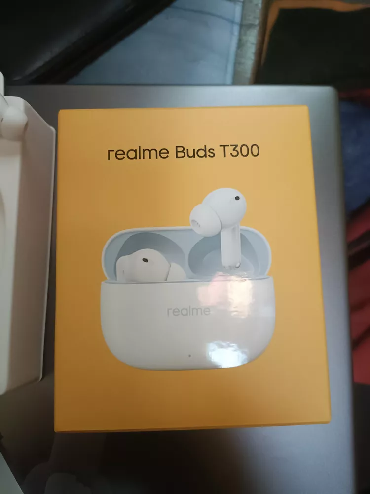 Realme Buds T300 Blanco - Cancelación Activa del Ruido de hasta 30 dB - 40  horas de autonomía