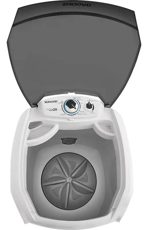 Lavadora De Roupas Lavamax Eco 20 Kg Branca Suggar Cor Branco - Imagem 4