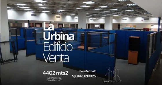 Edificio Venta Financiada La Urbina 4402 Mts2 Sonmetros2
