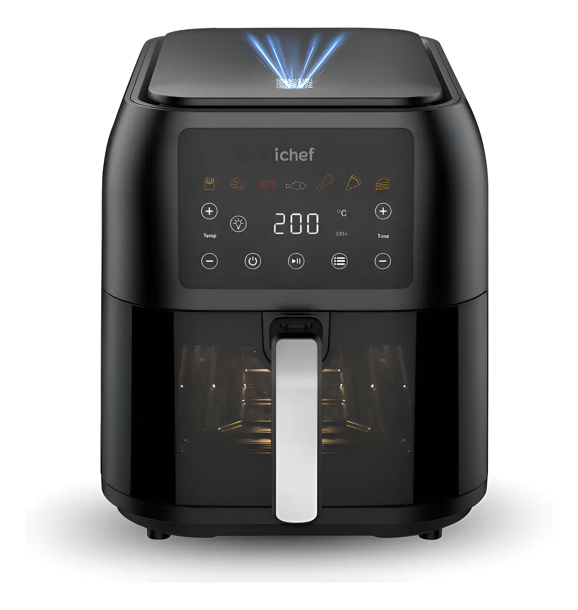 Fritadeira Elétrica Airfryer Max Space 8l Preto