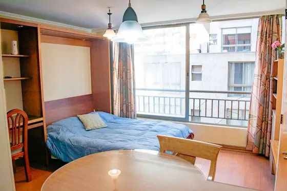 Arriendo Depto Amoblado Studio - Antonio Bellet (624)